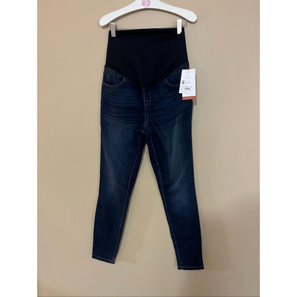 Isabel Maternity by Ingrid & Isabel Dark Wash Skinny Jeans Woman’s Size 4 NEW